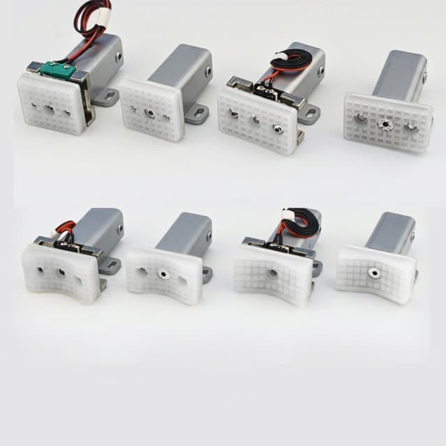 Custom actuator mounting bracket with precision hole pattern