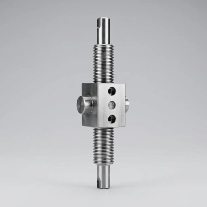 Ground precision shaft with controlled bearing surfaces