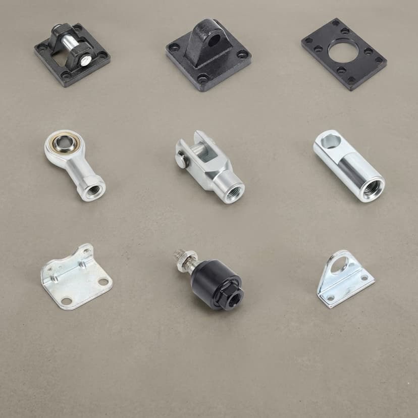 Heavy-duty actuator mount bracket for industrial equipment