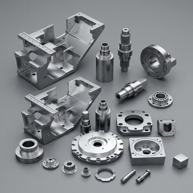 CNC machining center for prototype and batch production